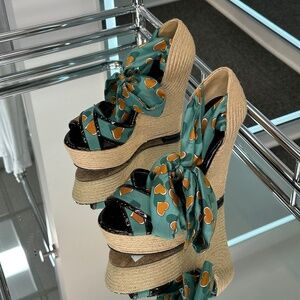 Gucci espadrille wedge